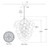 Visual Comfort & Co. Signature Collection Talia Grande Entry Chandelier, 12-Light, Gild, 36.5"W (JN 5114G-CG CWY6R) 