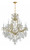Crystorama Maria Theresa Chandelier - Gold, Hand Cut Crystal 32"H 