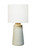 Visual Comfort & Co. Studio Collection Vessel Table Lamp, 1-Light, LED, Shellish Grey, 27.38"H (BT1071SHG1 70733LC) 