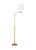 Visual Comfort & Co. Studio Collection Belmont Floor Lamp, 1-Light, LED, Burnished Brass, 71.13"H (CT1241BBS1 70733M1) 