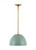 Visual Comfort & Co. Studio Collection Robbie Large Pendant, 1-Light, Eucalyptus, 15.38"W (TP1181EPSBBS 70735MK) 