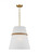 Visual Comfort & Co. Studio Collection Cordtlandt Large Pendant, 3-Light, Rattan, 18"W (AP1173RTN 70736JW) 