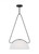 Visual Comfort & Co. Studio Collection Nido Large Pendant, 1-Light, Midnight Black, 15"W (KP1161MBK 70737H2) 