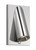 Visual Comfort & Co. Modern Collection Ponte Wall Sconce, 1-Light, LED, Polished Nickel, 5"H (700WSPNT5N-LED930 70PKJ49) 