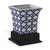 Port 68 Gazebo Planter, Blue, White, Black Base, 9"W (ACBS-145-10 YUU704X6KG) 