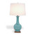 Port 68 Kelly Table Lamp, 1-Light, Celadon, Aged Brass Base, Eggshell Shade, 31"H (LPAS-285-01 YUU704X7G7) 