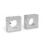 Port 68 Sandy Bookend, Set of 2, Crystal, 6"W (ACFM-405-02 YUU704X8F3) 