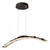 Hubbardton Forge Glissade Large Pendant, LED, Oil Rubbed Bronze, Clear, 43.5"W (137586-LED-STND-14-ZM0749 5Z310Y) 