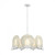 Hubbardton Forge Callisto Pendant, 7-Light, White, 28.1"W (131059-SKT-MULT-02-AR 5YWQV9) 