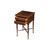 Maitland-Smith Dixon End Table, Mahogany, Rosewood, Brass Accents, 17.8"W (89-1008 YUU906TNA9) 
