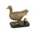 Maitland-Smith Golden Goose Sculpture, Antique Bronze, Black Base, 11"W (8158-10 YUU906TP92) 