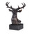 Maitland-Smith Stag Sculpture, Brass, Black Base, 16"W (8295-10 YUU906TT5U) 