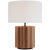 Visual Comfort & Co. Signature Collection Scioto Medium Table Lamp - Terracotta Stained Concrete 