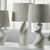 Palecek Kaden Table Lamp, 1-Light, White, White Abaca Rope Shade, 26"H (2165-82 3706TP3R) 