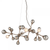 Corbett Element Linear Chandelier, 20-Light, Bronze, Vienna Bronze Shade, 26"W (206-520-SGL 95FZ) 