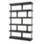 Eichholtz Dalmar Shelving Unit, Charcoal Gray, Bronze, 59.06"W (115051 YV0J03YR3A) 