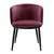 Eichholtz Filmore Dining Chair, Set of 2, Cameron Purple Fabric, Black Legs, 29.13"H (A111994 YV0J03YXY4) 