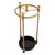 Eichholtz Artman Umbrella Stand, Antique Brass, Black Base, 10.43"W (109309 YV0J041XMQ) 
