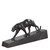 Eichholtz Pantherae Sculpture, Bronze Patina, Black Base, 25.2"W (112461 YV0J041RTA) 