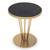 Eichholtz Horatio Side Table, Brushed Brass, Black, 21.26"H (114093 YV0J041UQJ) 