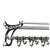 Eichholtz Hudson Coatrack, Small, Nickel, 27.56"W (106051 YV0J03YV1V) 