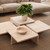 Eichholtz Amara Coffee Table, Low, Travertine, 27.56"W (115645 ), Eichholtz 115645 YV0J03YV22 
