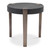 Eichholtz Oxnard Side Table, Charcoal Gray, Bronze, 21.85"H (114531 YV0J041URG) 