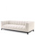 Eichholtz Ditmar Sofa, Boucle Cream Fabric, Black Base, 90.94"W (A115101 YV0J041VPD) 