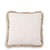 Eichholtz Nami Pillow, Small, Lyssa Off-White Fabric, Cream Fringe, 19.69"W (116317 YV0J03YWZ1) 