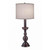 Stiffel Buffet Lamp, 1-Light, Oxidized Bronze, Cream Aberdeen Fabric Shade, 28"H (BL-N2496-N2497-OB YV0J07RREP) 