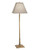 Stiffel Floor Lamp, 1-Light, Artisan Brass, Ivory Shadow Fabric Shade, 60"H (FL-A864-A863-ABR YV0J07RTD9) 