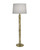 Stiffel Laser Cut Floor Lamp, Rectangles, 1-Light, Oculux Bronze, Rolled-Edge Cream Aberdeen Fabric Shade, 61"H (FL-A9077-LCR-OCB YV0J07RTDG) 
