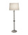Stiffel Laser Cut Floor Lamp, Scales, 1-Light, Silver, Rolled-Edge Cream Aberdeen Fabric Shade, 61"H (FL-A9077-LCS-SVPC YV0J07RTDH) 