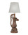 Stiffel Table Lamp, 1-Light, Antique Old Bronze, Cream Aberdeen Fabric Shade, 16"H (ML-AC9587-AOB YV0J07RTE2) 
