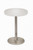 Stiffel Side Table, Satin Nickel, Opal Acrylic Top, 24"H (TBL-A1005-SN YV0J07RTEE) 