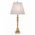 Stiffel Table Lamp, 1-Light, Polished Honey Brass, Cream Aberdeen Hardback Fabric Shade, 33"H (TL-2117-C521-PHB YV0J07RTEU) 