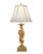 Stiffel Table Lamp, 1-Light, French Gold, Oyster Silksheen Fabric Shade, 34"H (TL-6710-N7970-FG YV0J07RUCE) 