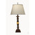 Stiffel Table Lamp, 1-Light, Oxidized Bronze, Green Onyx, Cream Aberdeen Fabric Shade, 31"H (TL-A968-K3137-OB YV0J07RUE9) 