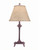 Stiffel Table Lamp, 1-Light, Oxidized Bronze, Calfskin with Leather Lacing Fabric Shade, 33"H (TL-C292-C291-OB YV0J07RV9P) 