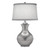 Stiffel Table Lamp, 1-Light, Antique Nickel, Global White Fabric Shade, 28"H (TL-N6553-AN YV0J07RVAM) 