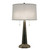 Stiffel Table Lamp, 2-Light, Oxidized Bronze, Cream Aberdeen Fabric Shade, 27"H (TL-N8433-OB YV0J07RVCC) 