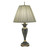 Stiffel Table Lamp, 1-Light, Roman Bronze, Box Pleated Ivory Shadow Fabric Shade, 34"H (TL-N8705-RB YV0J07RVCK) 