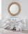 Phillips Collection Pearl Mirror, Gold Leaf, White, 36"W (PH104148 YV0J07W3TF) 
