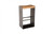 Phillips Collection Iron Frame Bar Stool, Chamcha Seat, Natural Iron Frame, 29"H (TH81407 YV0J07T90U) 