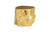 Phillips Collection Log Stool, Gold Leaf, 17"H (PH56278 YV0J07TA02) 