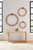 Phillips Collection Stacked Wall Ring Wall Sculpture, Large, Ivory, 40"W (TH89176 YV0J07W5UJ) 