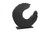 Phillips Collection Swoop Sculpture, Large, Black, 28"H (TH103476 YV0J07W6R1) 