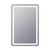 Electric Mirror Aria Lighted Mirror, Ava Technology, Integrated LED, Clear, 36"H x 24"W x 1.75"D (ARI-2436-AE YUU6011X4W) 