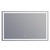 Electric Mirror Integrity Lighted Mirror, Ava Technology, Integrated LED, Clear, 42"H x 66"W x 1.75"D (INT-6642-AE YUU6011Y2U) 