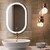 Electric Mirror Saratoga Lighted Mirror, Ava Technology, Integrated LED, Clear, 36"H x 24"W x 1.75"D (SAR-2436-AE YUU6011Y38) 